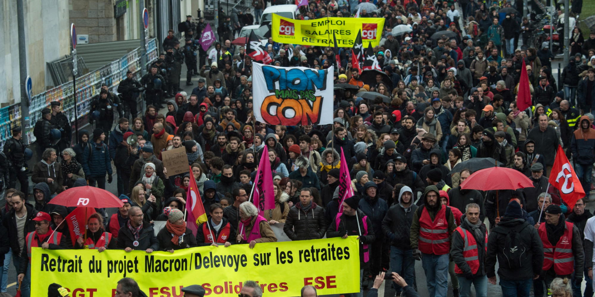 EN IMAGES - Réformes des retraites : retour sur 30 ans de mouvements ...