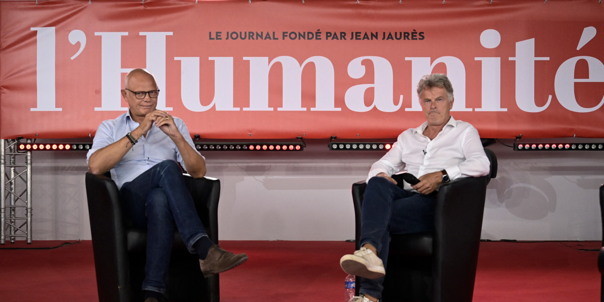 F&ecirc;te de l'Humanit&eacute; : Fabien Roussel et Edouard Philippe, le &laquo;go&ucirc;t du d&eacute;bat respectueux&raquo;