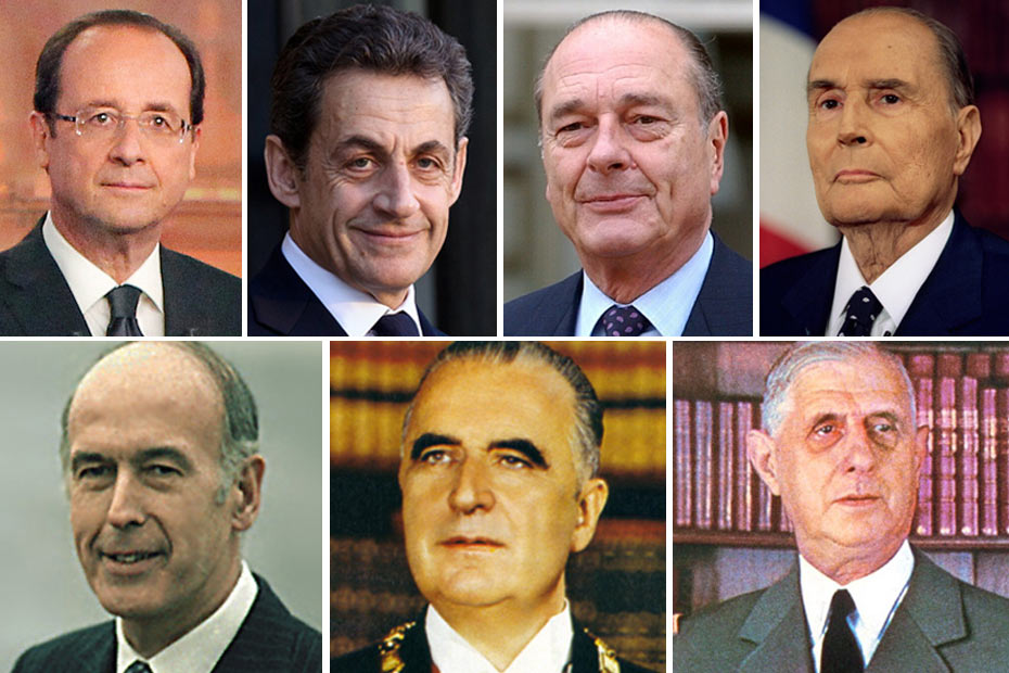Liste Des Présidents Français Depuis 1945 Hollande entre au club des présidents