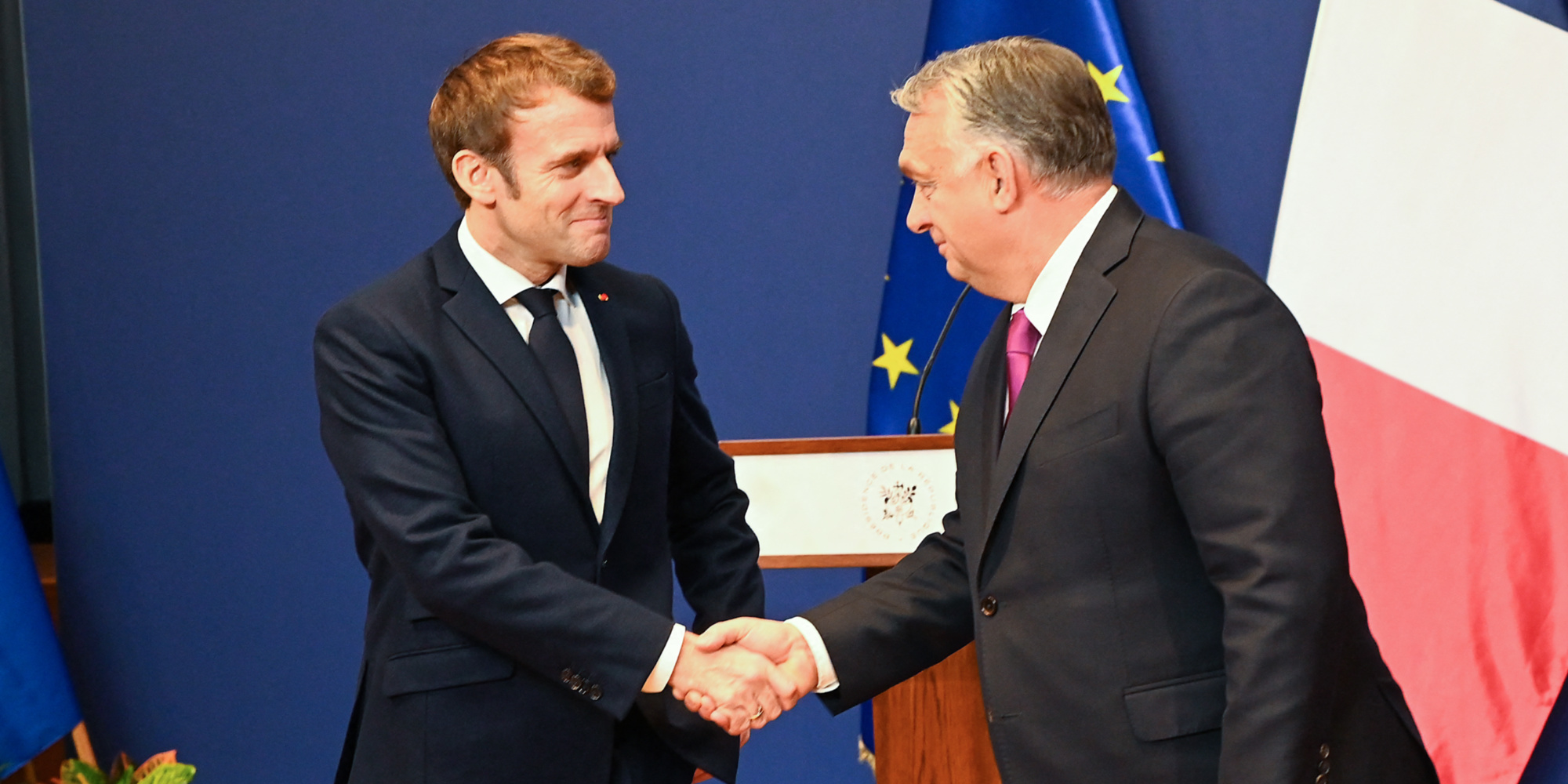 What Emmanuel Macron And Viktor Orban Said To Each Other Global Happenings