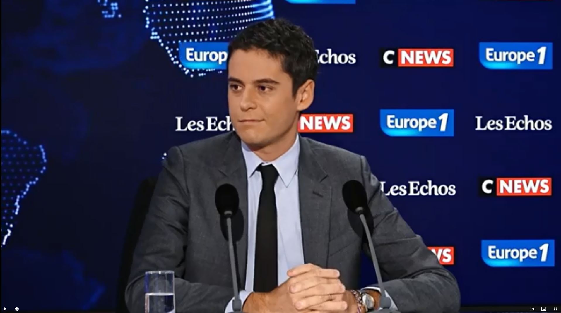 The March Against Islamophobia Is Unbearable According To Gabriel Attal Teller Report Hardtalk's stephen sackur interviews gabriel attal, minister for youth and a rising star in the president's en marche party.