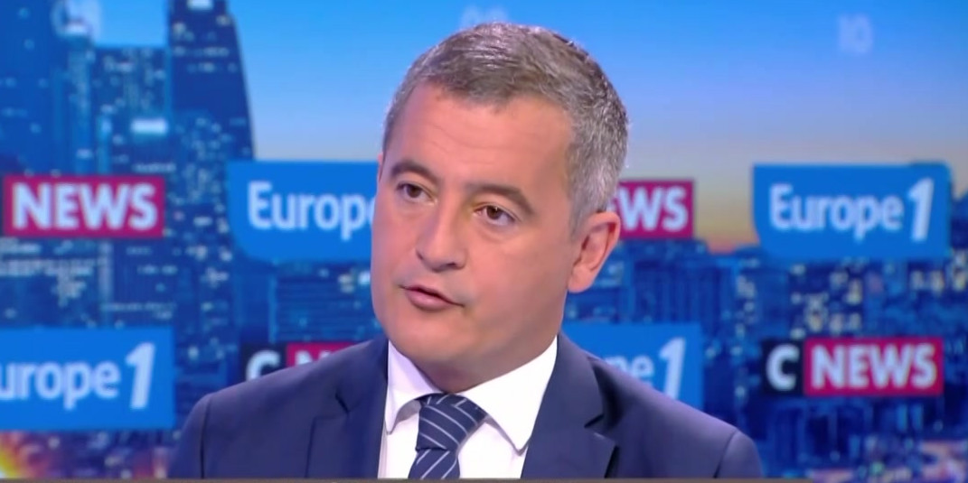 «La France ne s&rsquo;apprête pas à accueillir» une partie des migrants, assure Gérald Darmanin