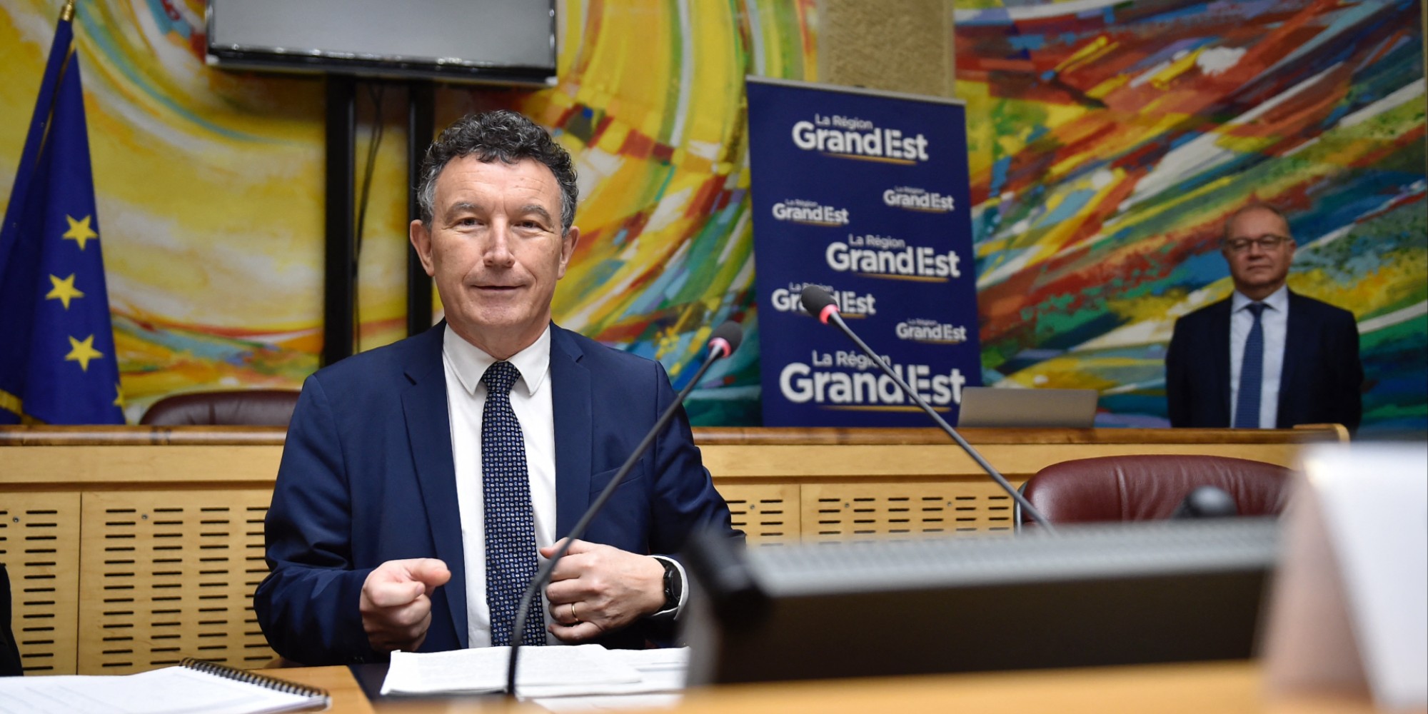 The centrist Franck Leroy new president of the Grand Est region