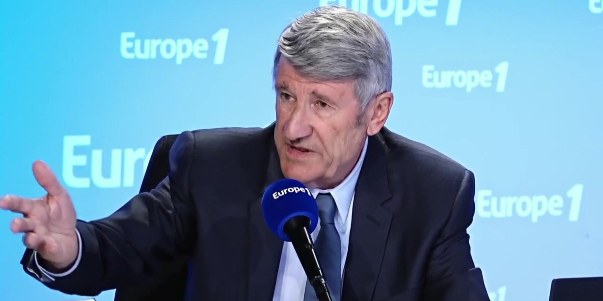 Le fondateur du Puy du Fou Philippe de Villiers est l'invité d'Europe 1