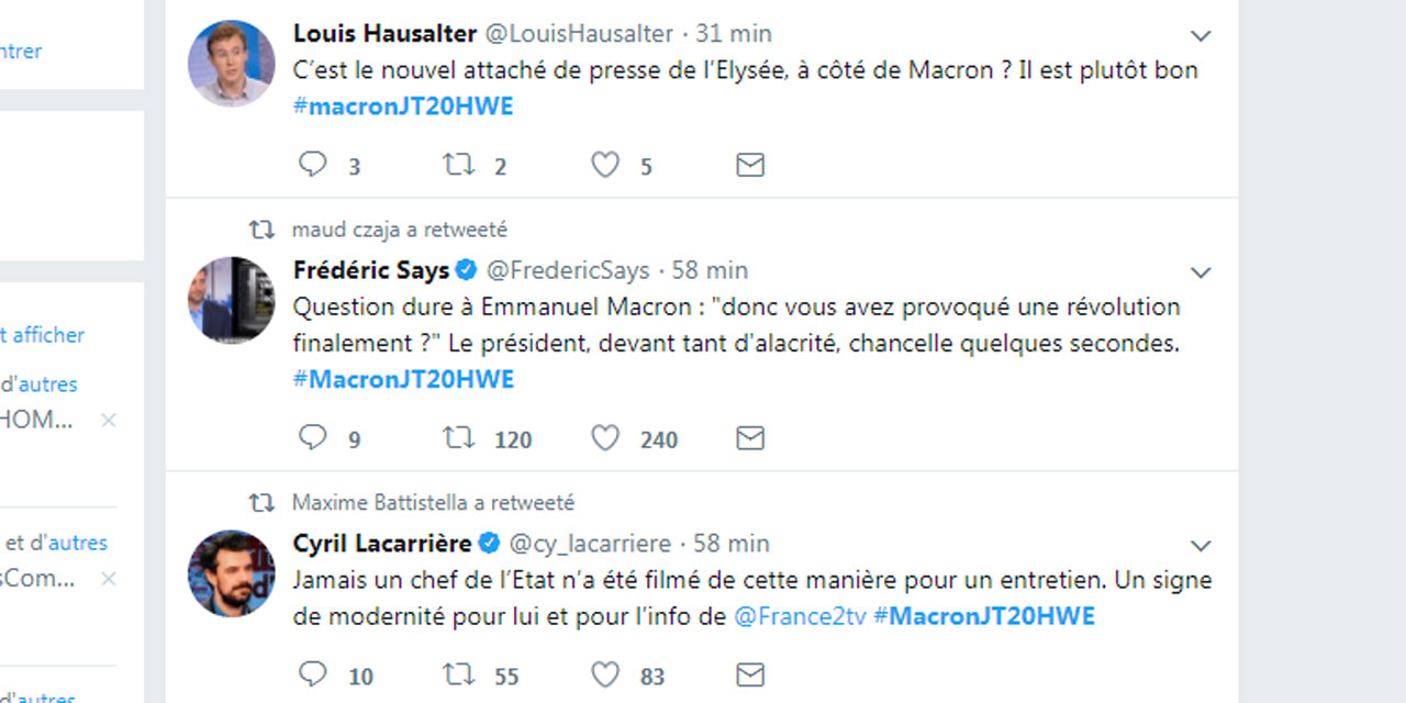 L’interview d’Emmanuel Macron sur France 2 fait réagir sur ...