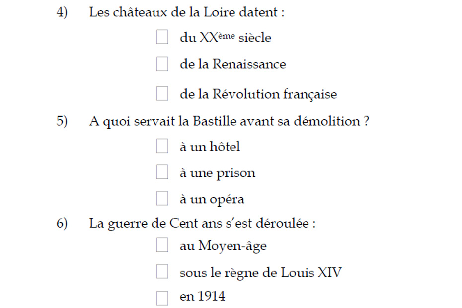 Exemple Test De Français Pour Naturalisation 2020