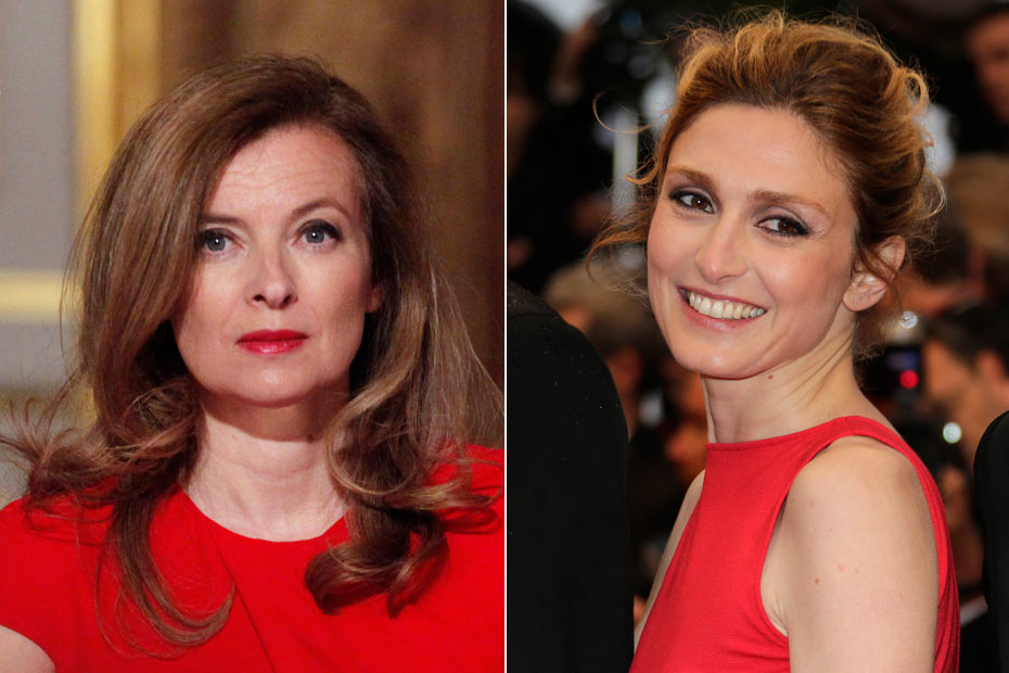 Valérie Trierweiler et Julie Gayet réunies pour soutenir ...