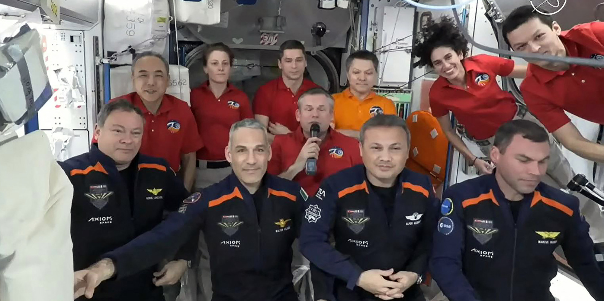 Des Européens arrivent sur l\'ISS via une mission privée