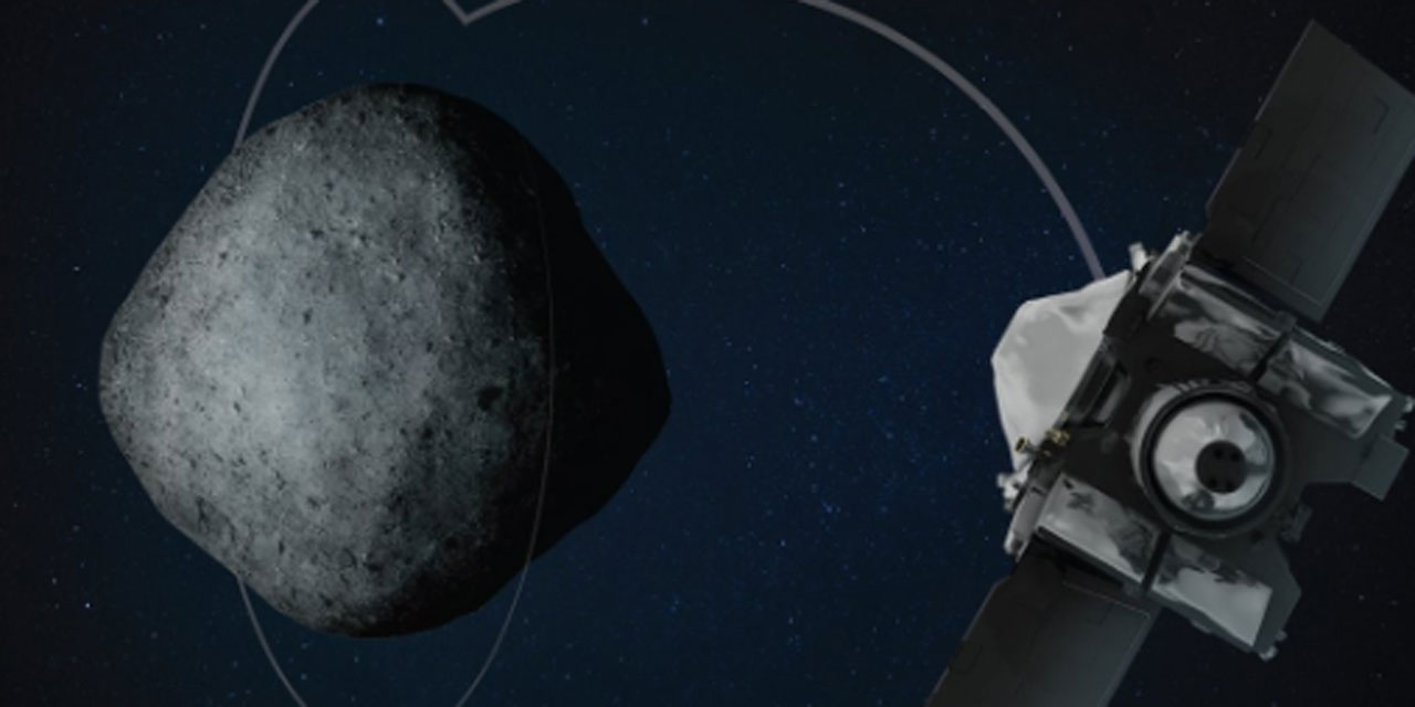 Asteroide Entrant En Contact Avec Une Planete La Nasa place une sonde en orbite autour d'un astéroïde
