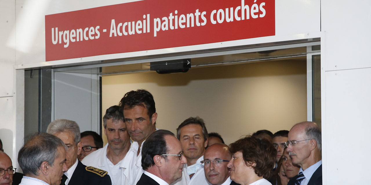 A l'hôpital Pasteur de Nice, \