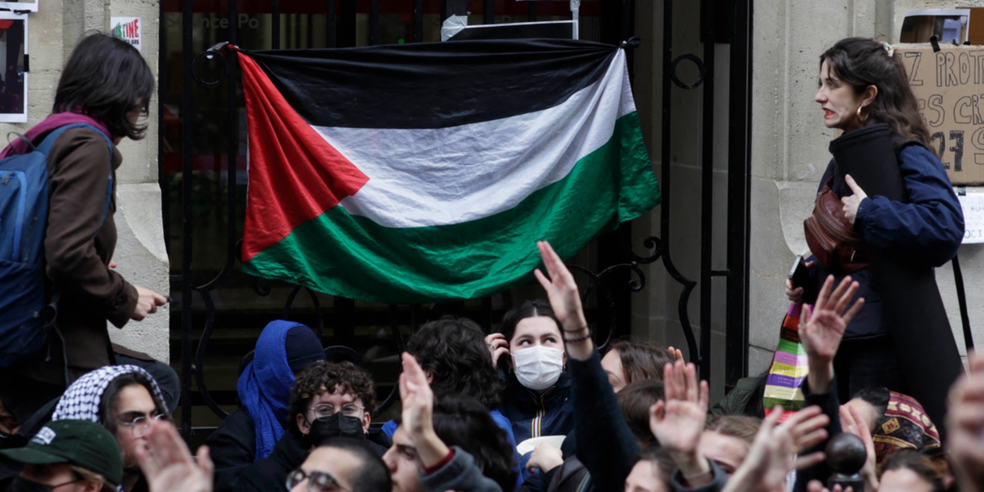 ?? Sciences Po, le directeur réprime les mouvements étudiants pro-palestinen, Rima Hassan apporte...