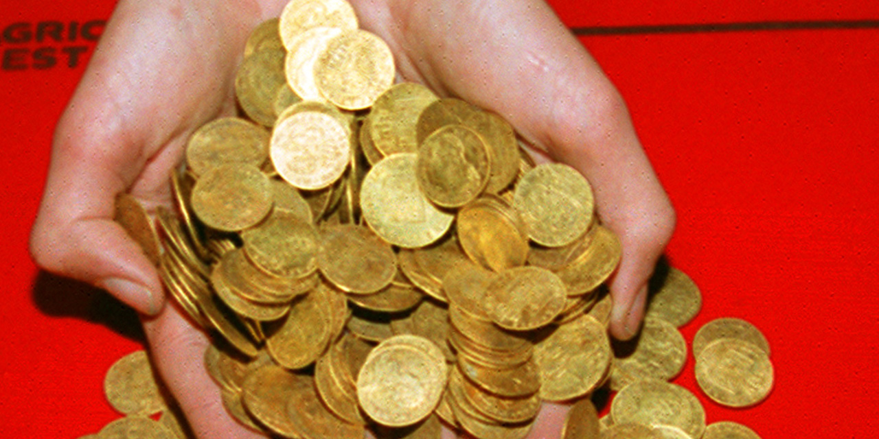 fiscalité sur la vente de pieces d'or