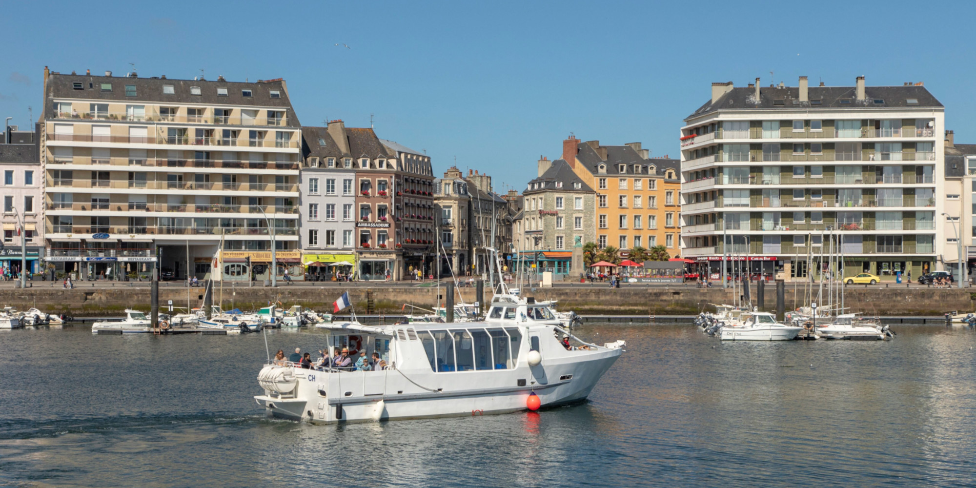 Heat wave Cherbourg, the coolest city in France during this period of