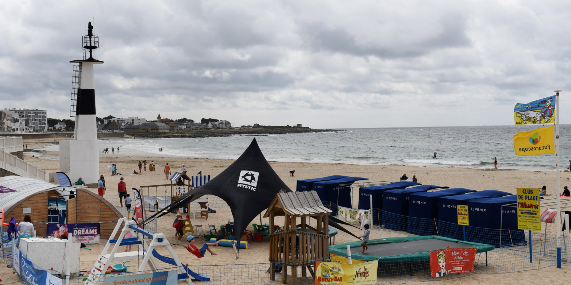 "C'est sauvage, c’est naturel" : pour cet été, de nombreux vacanciers ont choisi la Bretagne