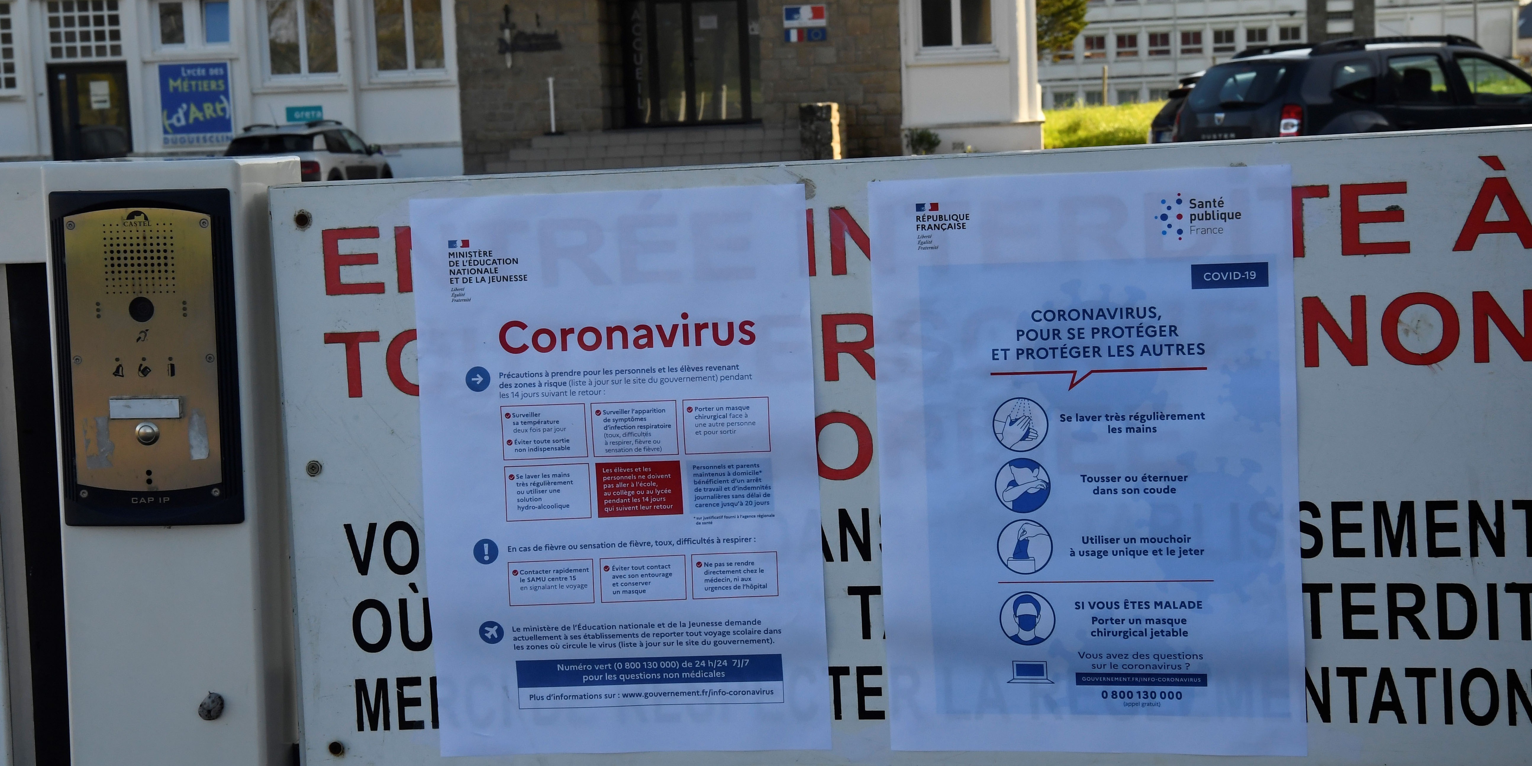 Coronavirus All Schools In Ajaccio Closed For Two Weeks Teller