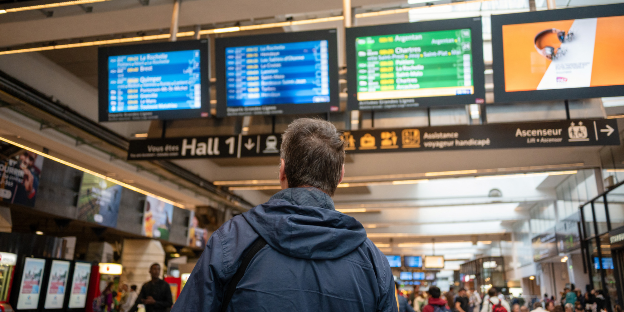 D'importants retards à l'arrivée et au départ de la gare Montparnasse à