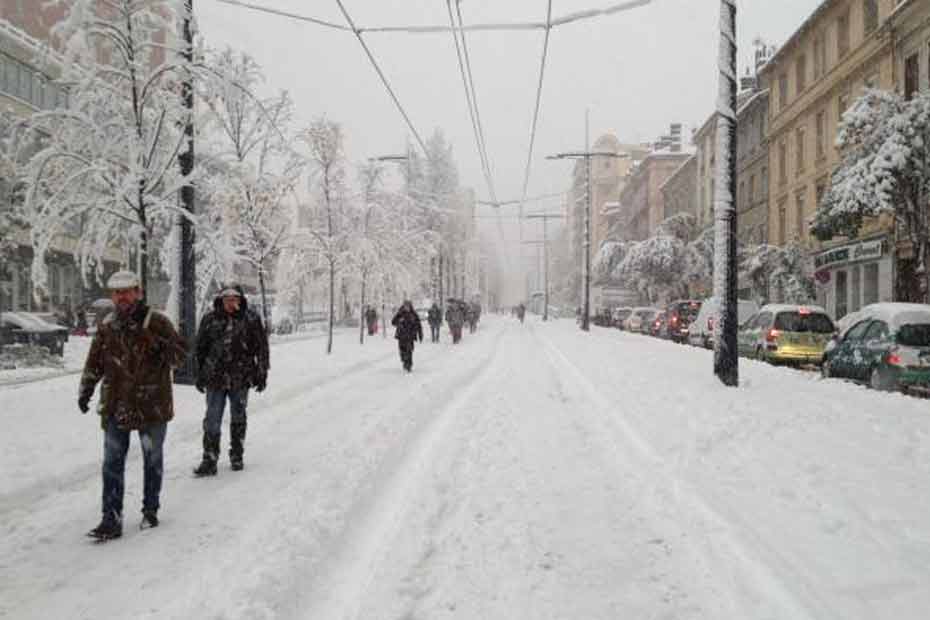 EN IMAGES La région RhôneAlpes sous la neige