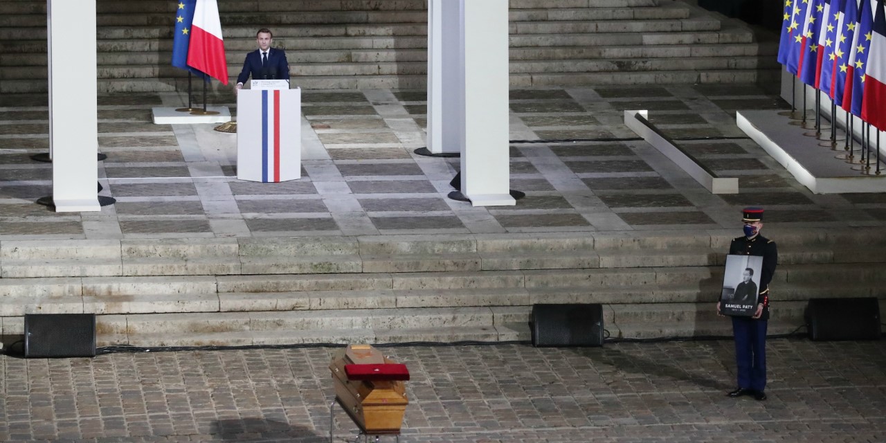hommage a samuel paty nous ne renoncerons pas aux caricatures aux dessins