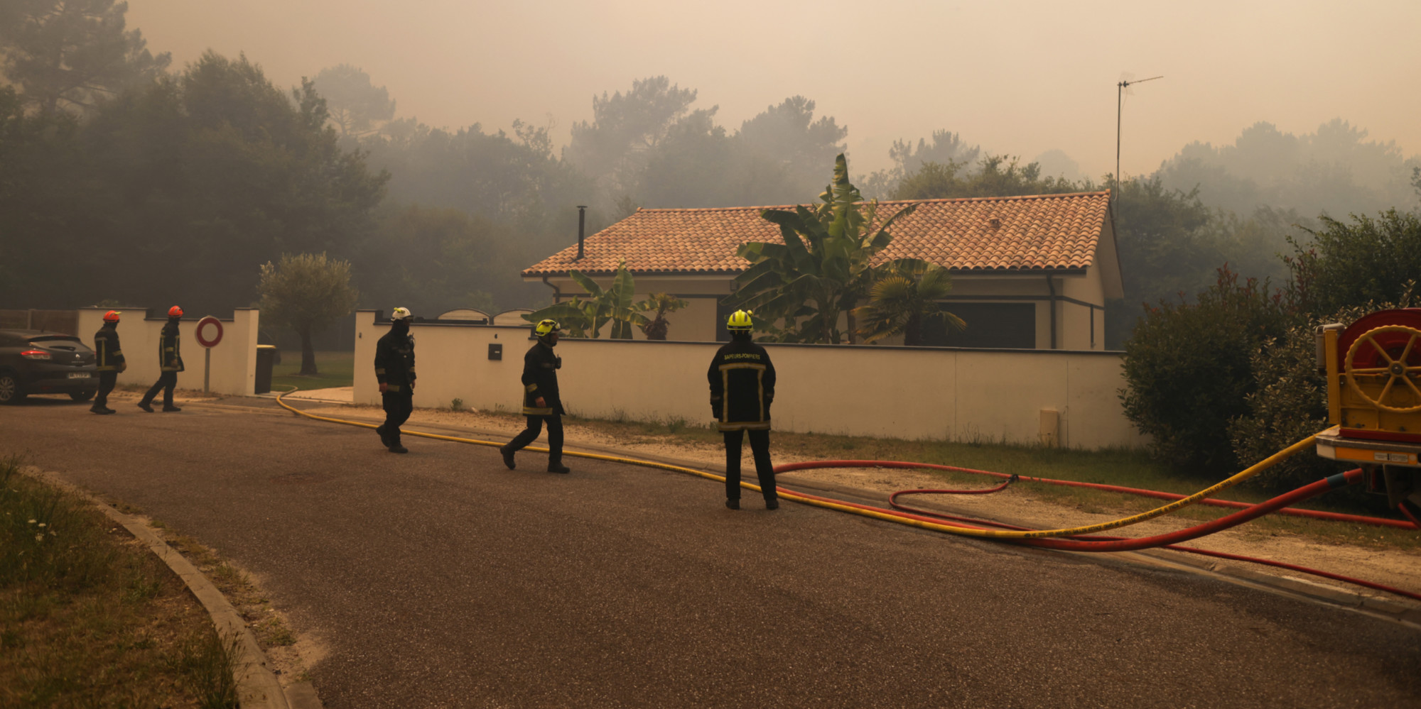 Ressources Durgence Pour Feu De Foret A Cazaux