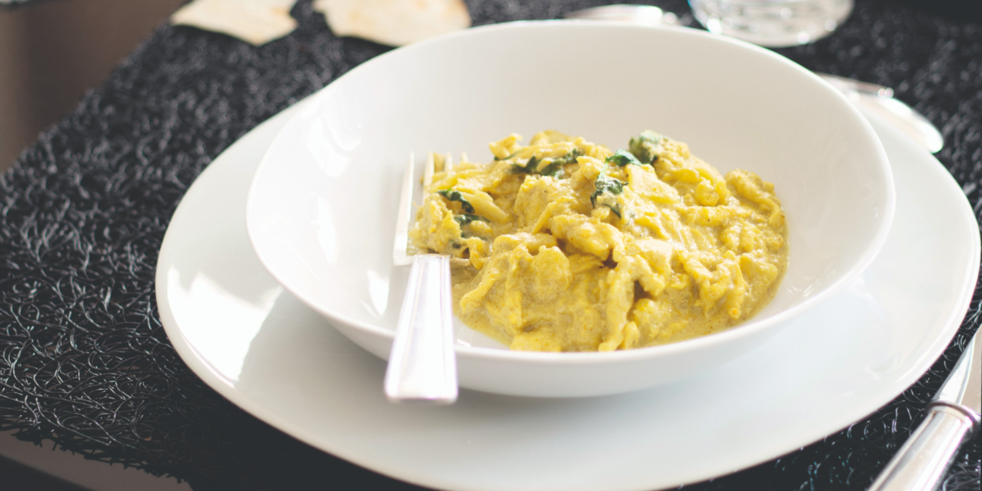 Le curry de poulet aux fruits de Perla ServanSchreiber