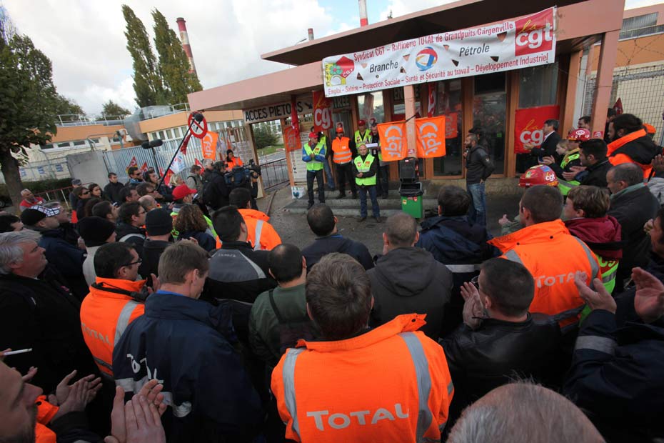 Greve Total Gonfreville Les raffineries cessent la grève à leur tour