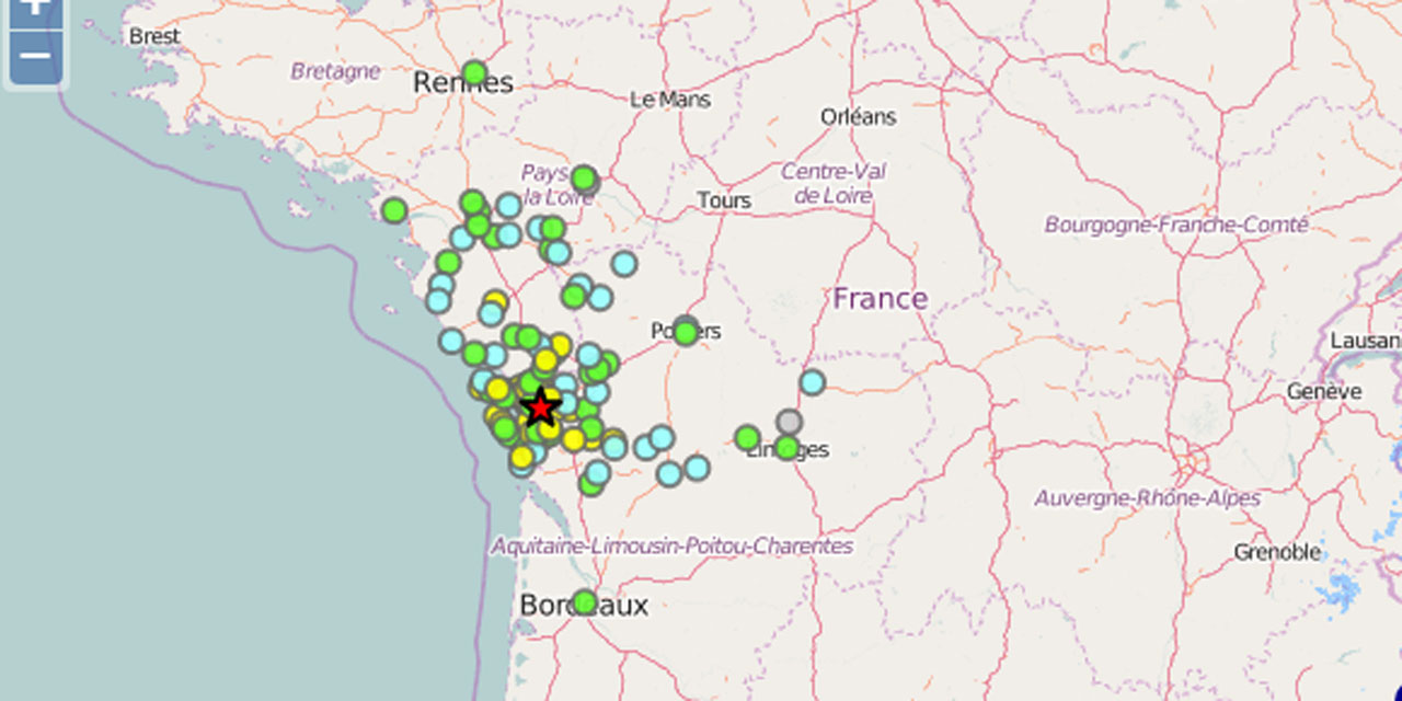 Tremblement De Terre En Charente Maritime Cette Nuit