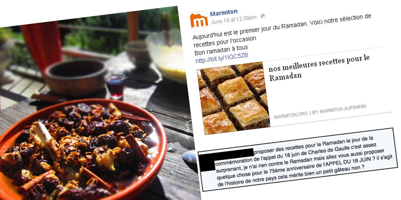 Recettes Du Ramadan Marmiton Fait Face A Un Torrent D Insultes