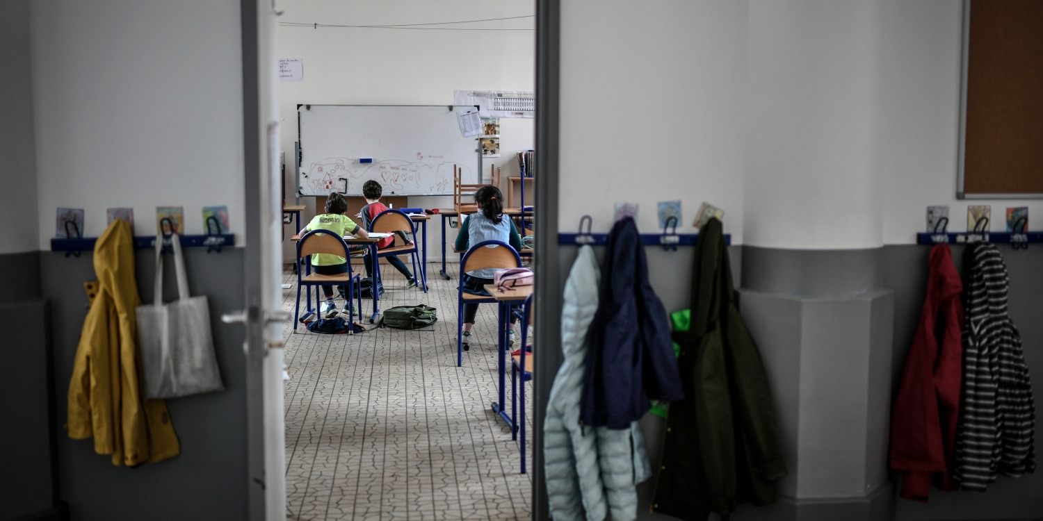 Masque dans les classes : "L'intérêt pour les enfants est ...