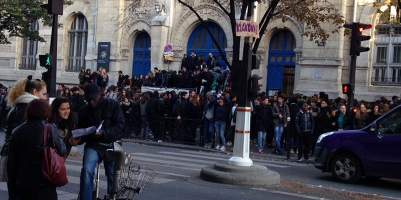 Mort de Rémi Fraisse des lycées bloqués à Paris