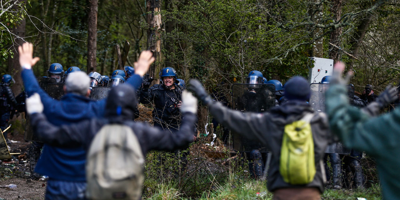 NotreDamedesLandes les zadistes ne lâchent rien
