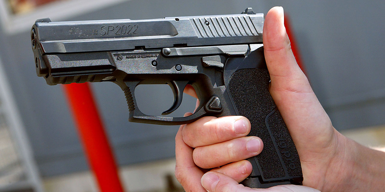 Pistolet pour policiers
