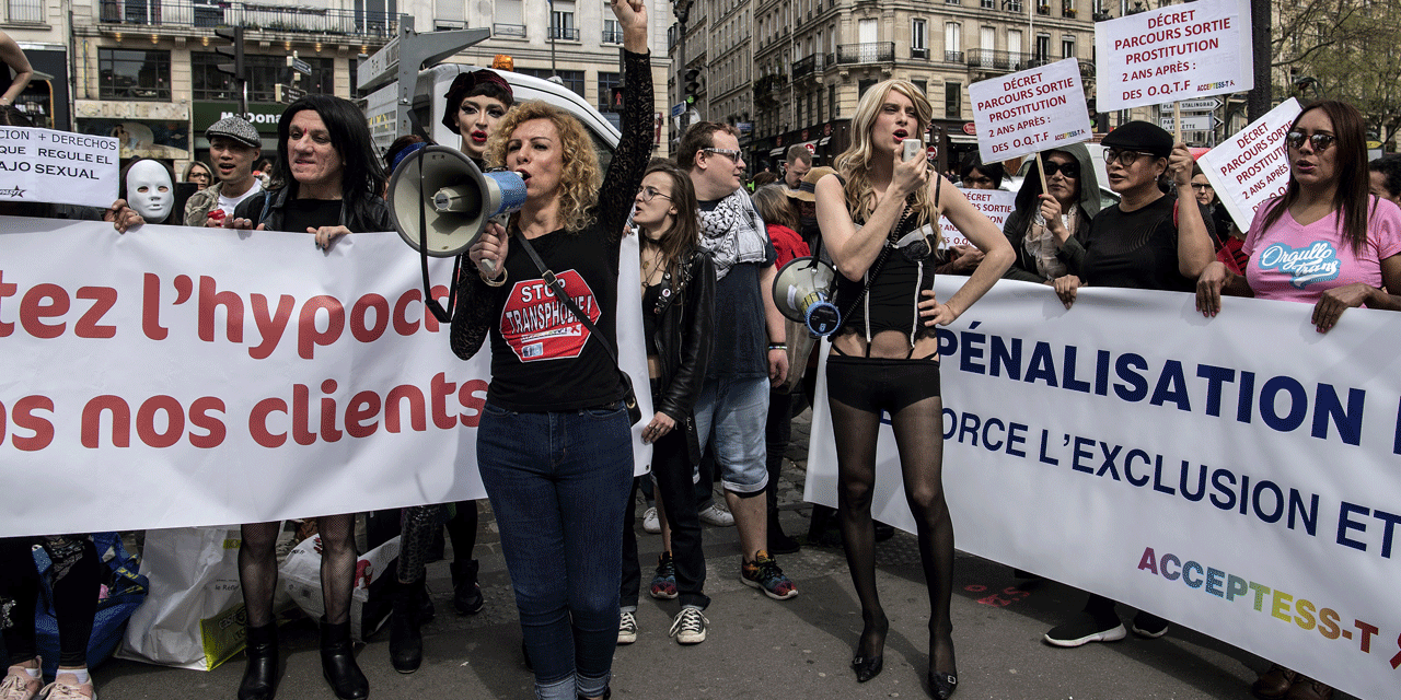 manif prostituees paris