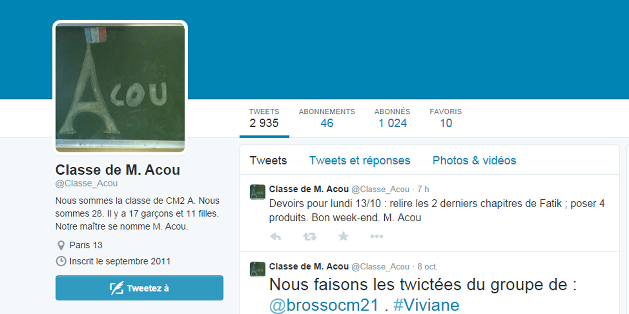 Quand la dictée sur Twitter devient la 