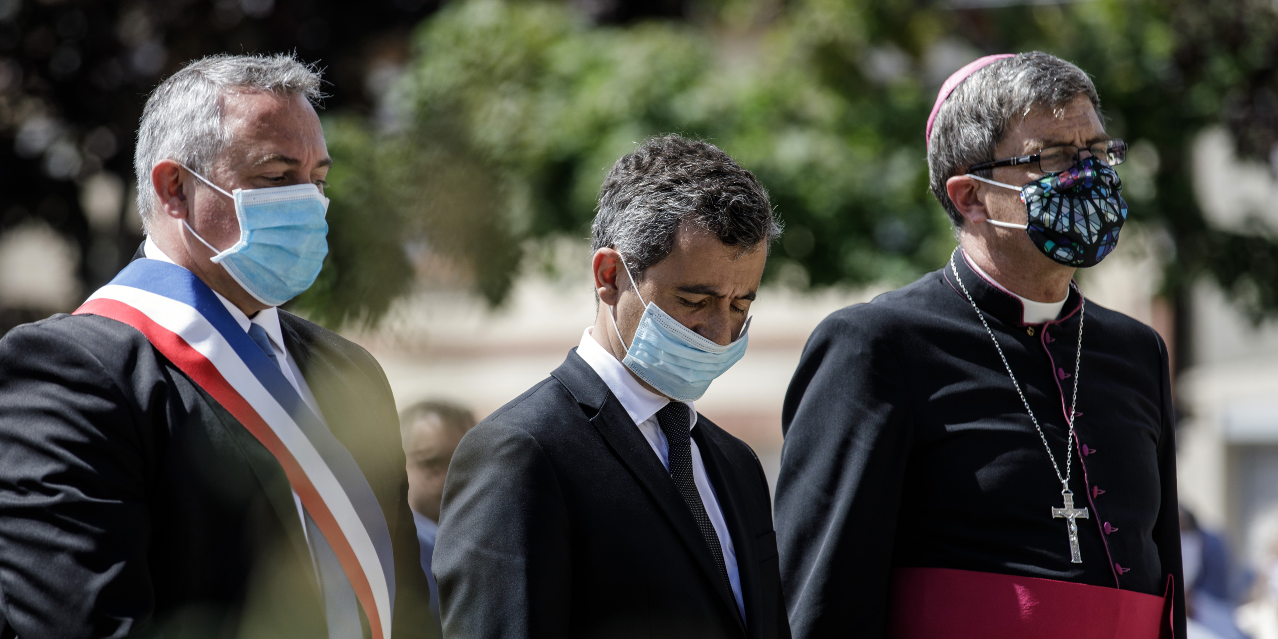 Four Years After The Assassination Of Father Hamel Tribute In The Presence Of Darmanin Teller Report