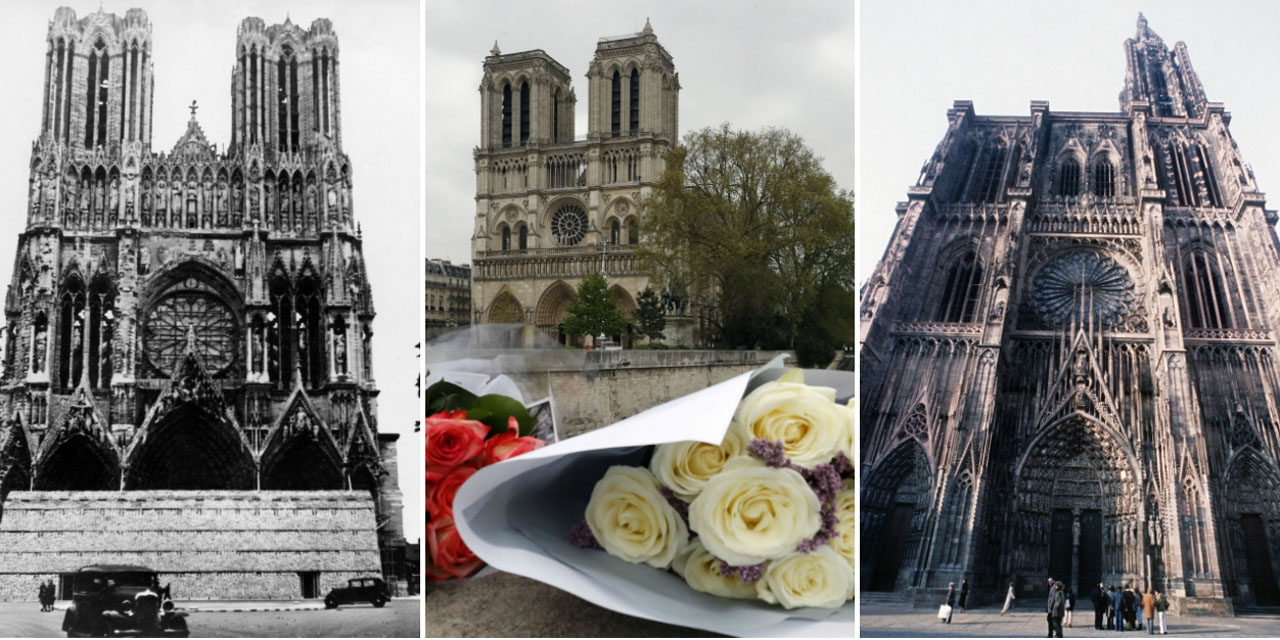 Reconstruire La Cathedrale Notre Dame De Paris C Est Possible Les Exemples De Reims Et Strasbourg