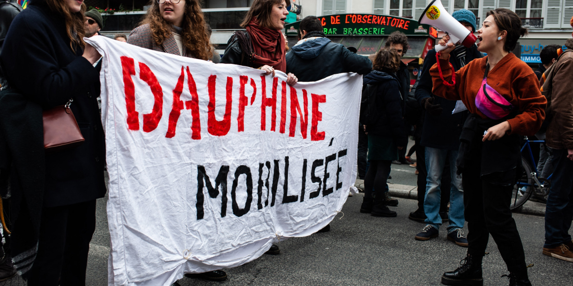 Pension reform Paris Dauphine University on strike for the first time