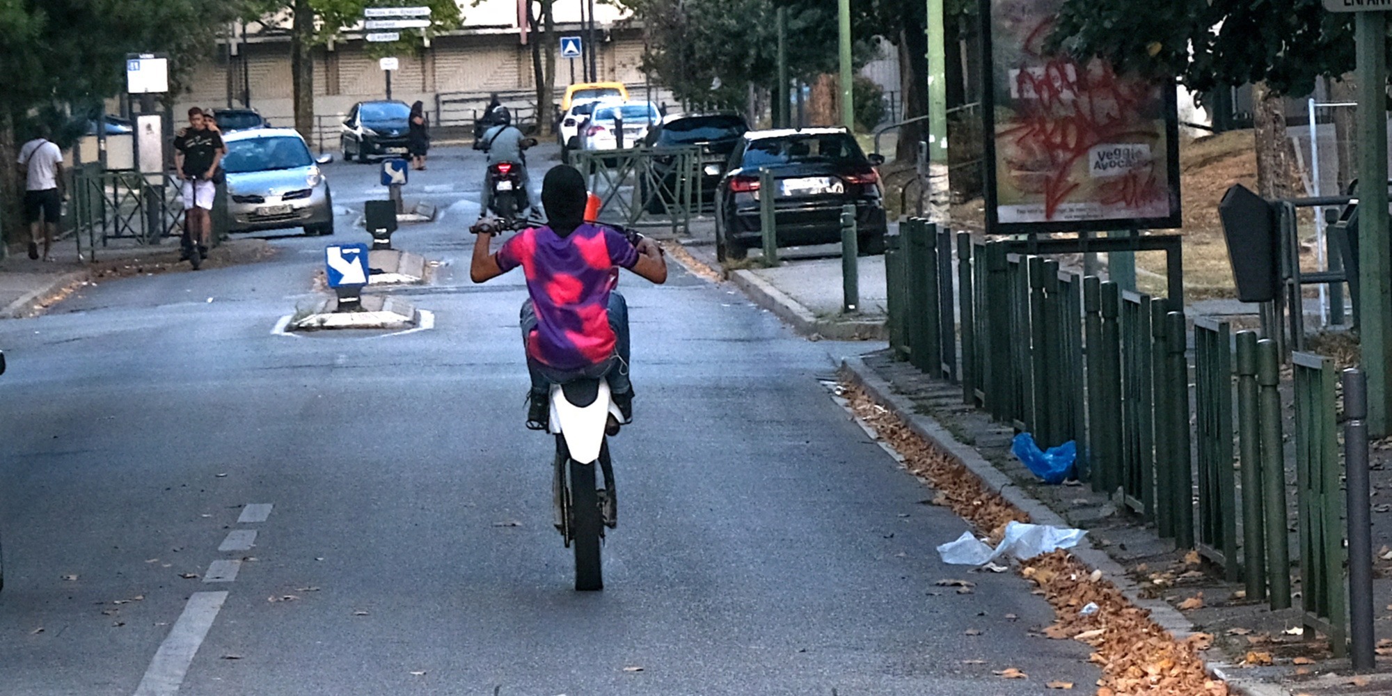Rodéo urbain à Vallauris, refus d