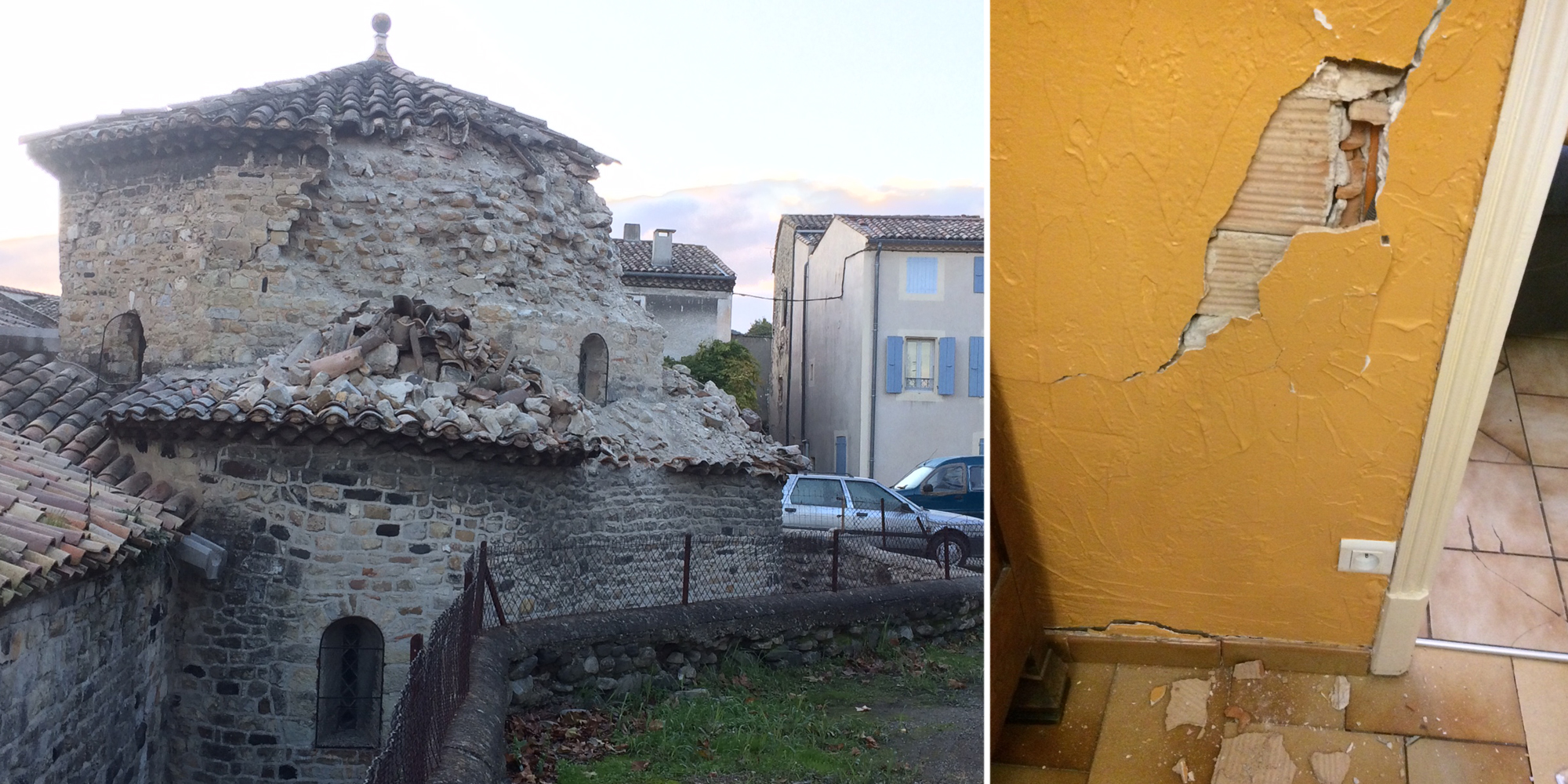 Seisme Pres De Montelimar Il Faut Eviter Les Batiments Endommages