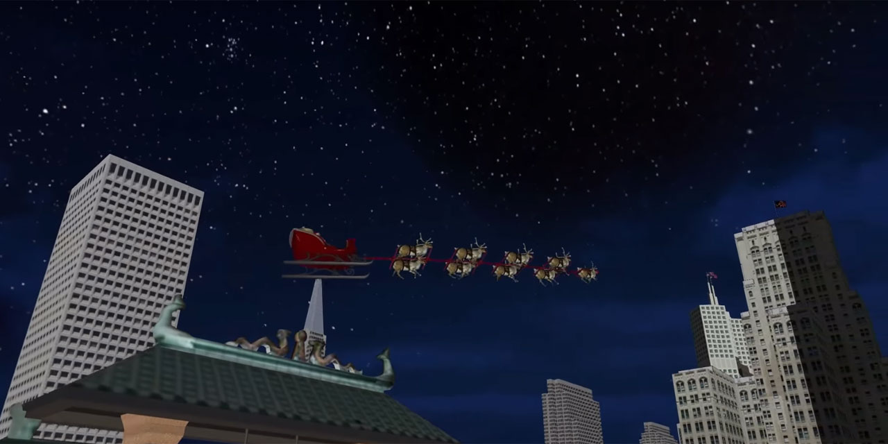 Suivez en ligne la tournée du Père Noël