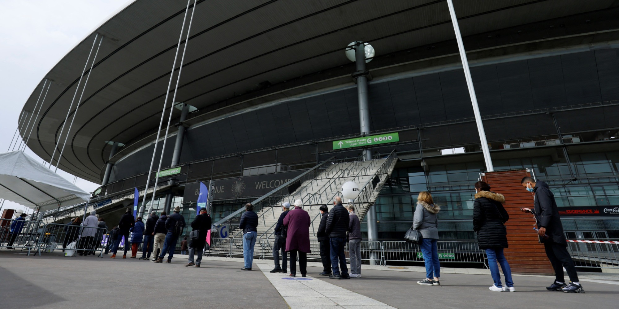 A Week After Its Launch The Stade De France Vaccinodrome Is Running At Full Speed Teller Report