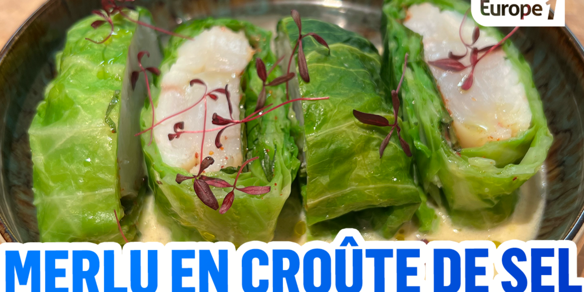 VIDEO - Les Recettes des Bons Vivants : le merlu en croûte de sel d???Eloi Spinnler