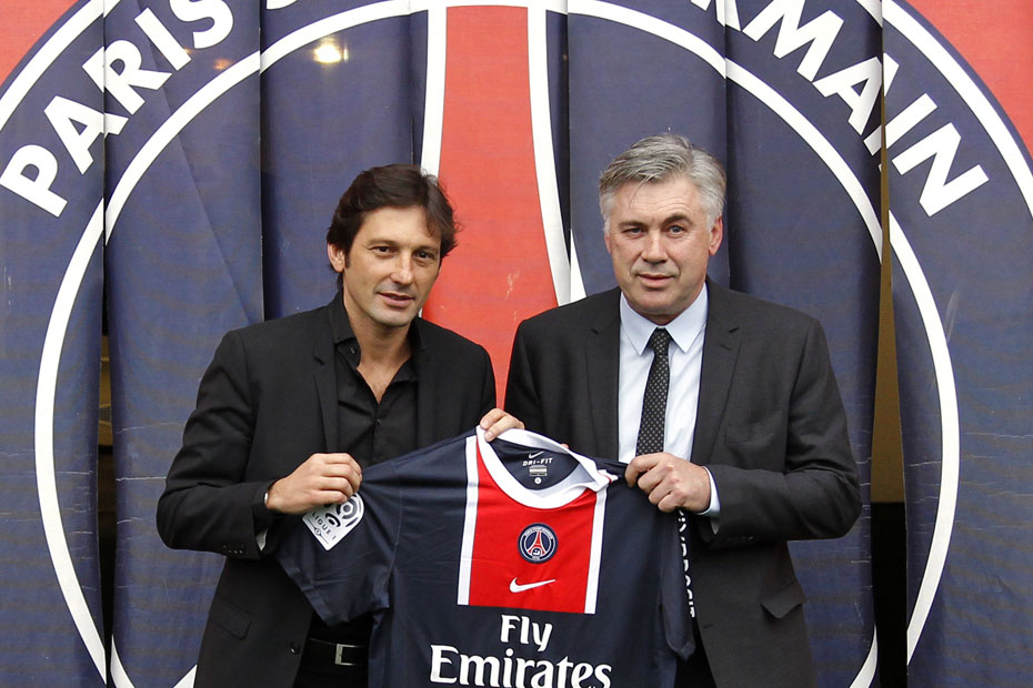Ancelotti nouveau coach du PSG