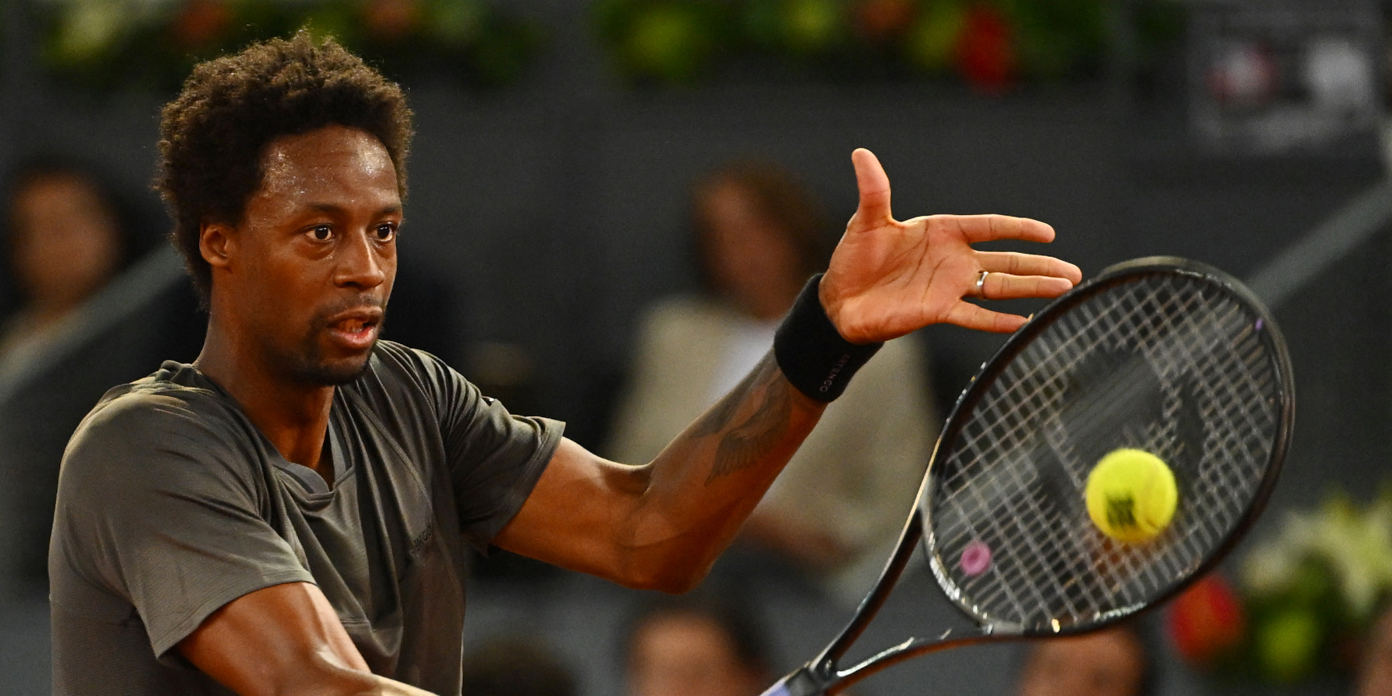 After seven months without a win, tennis player Gaël Monfils returns to