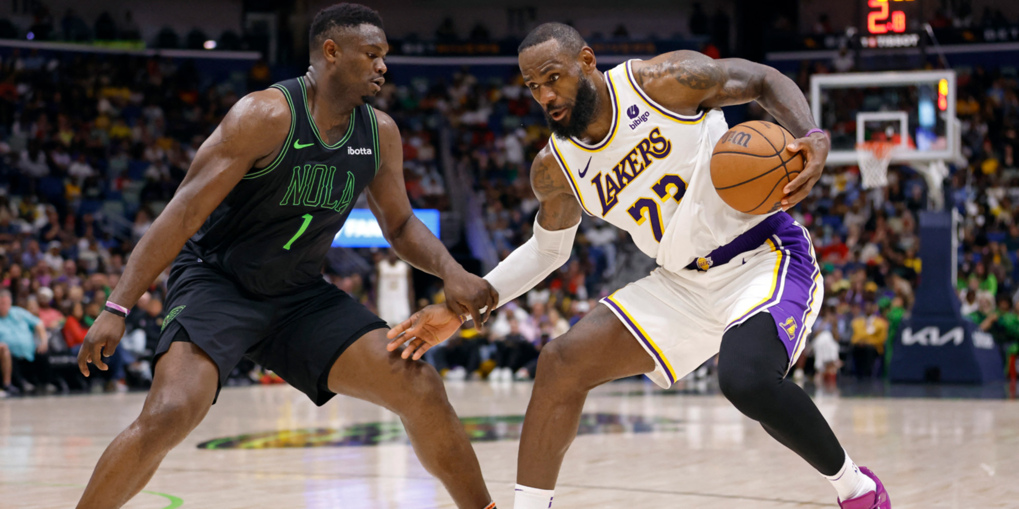Basket lebron james on sale