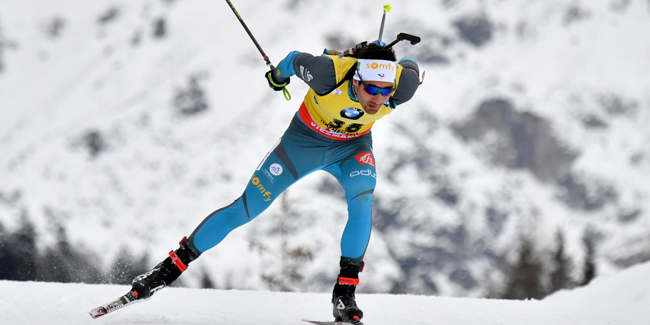 Biathlon : Martin Fourcade termine deuxième du sprint d ...