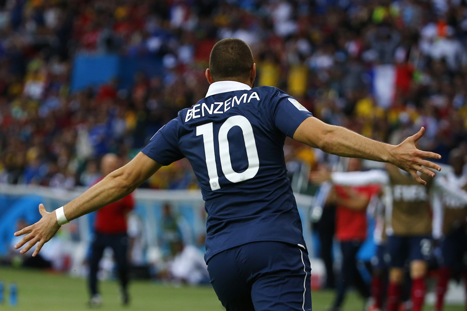 Bleus : Karim Benzema, présent