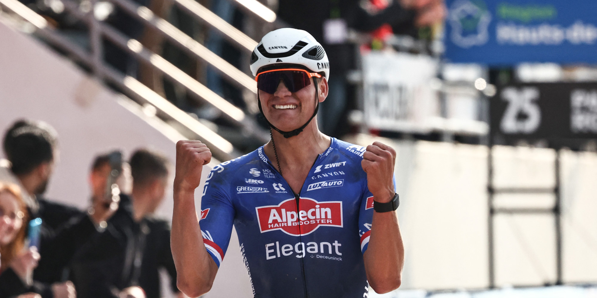 Cyclisme Mathieu Van der Poel remporte son premier ParisRoubaix