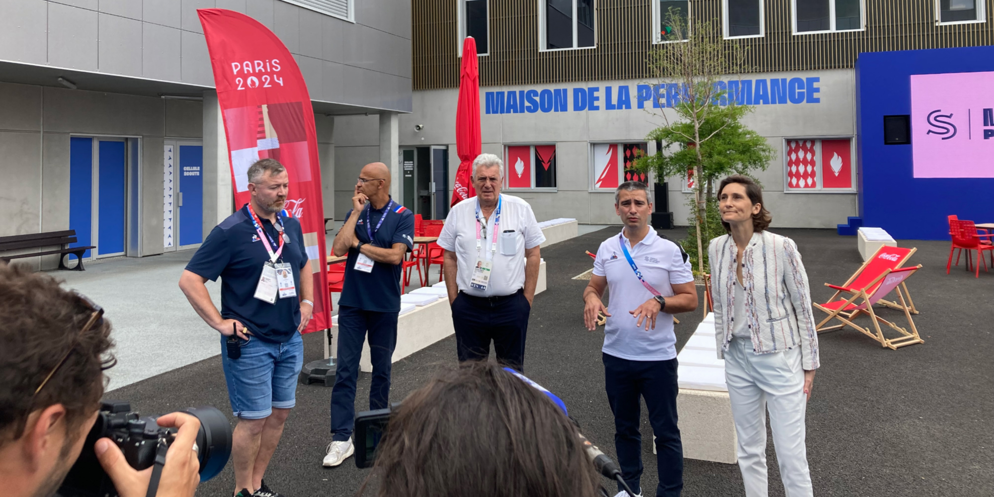 EN IMAGES – JO Paris 2024 : la Maison de la performance ouverte pour la délégation française