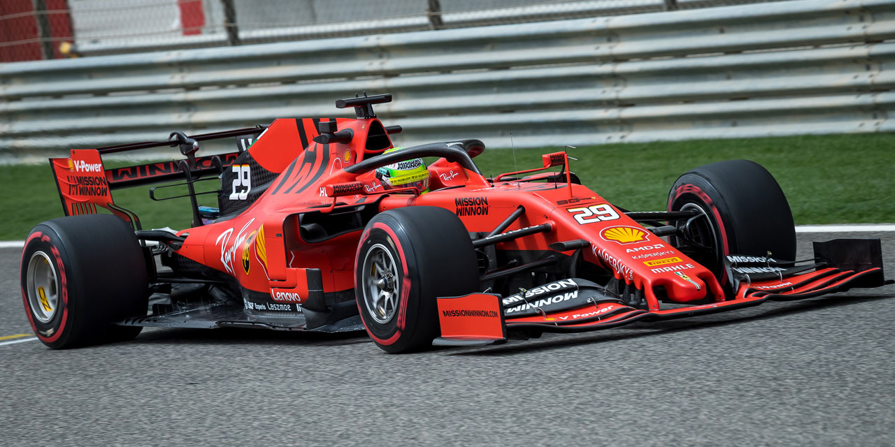 F1 Mick Schumacher Son Of Michael Drove A Ferrari In Private Trials Teller Report