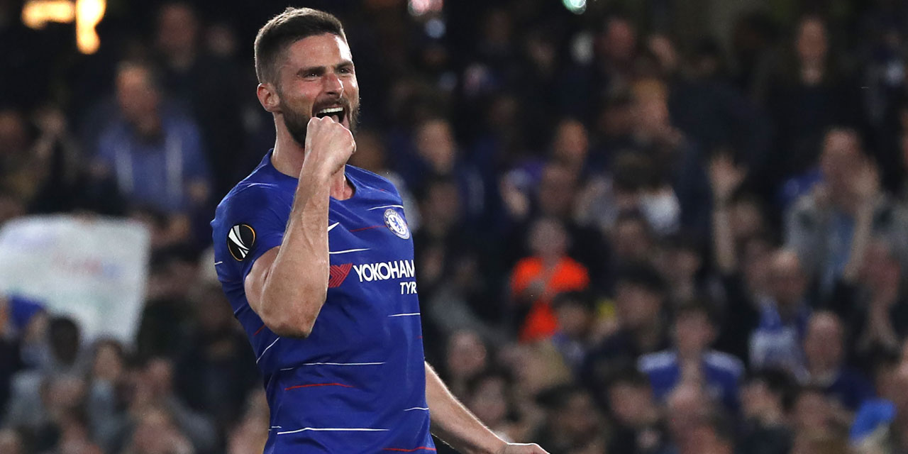 Download Olivier Giroud Chelsea 2020 PNG